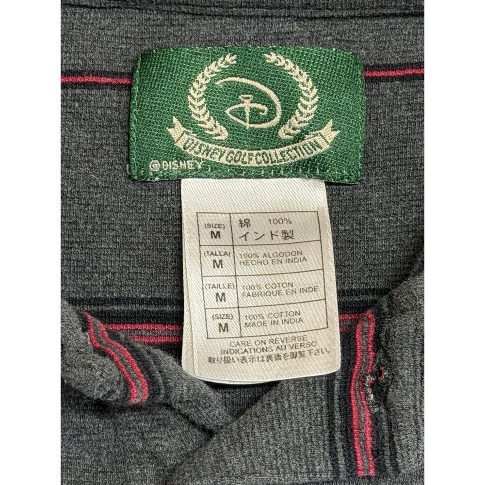 Disney Golf Collection Shirt Mens L Goofy Character Gray/Red Logo Embroidery - Picture 2 of 12